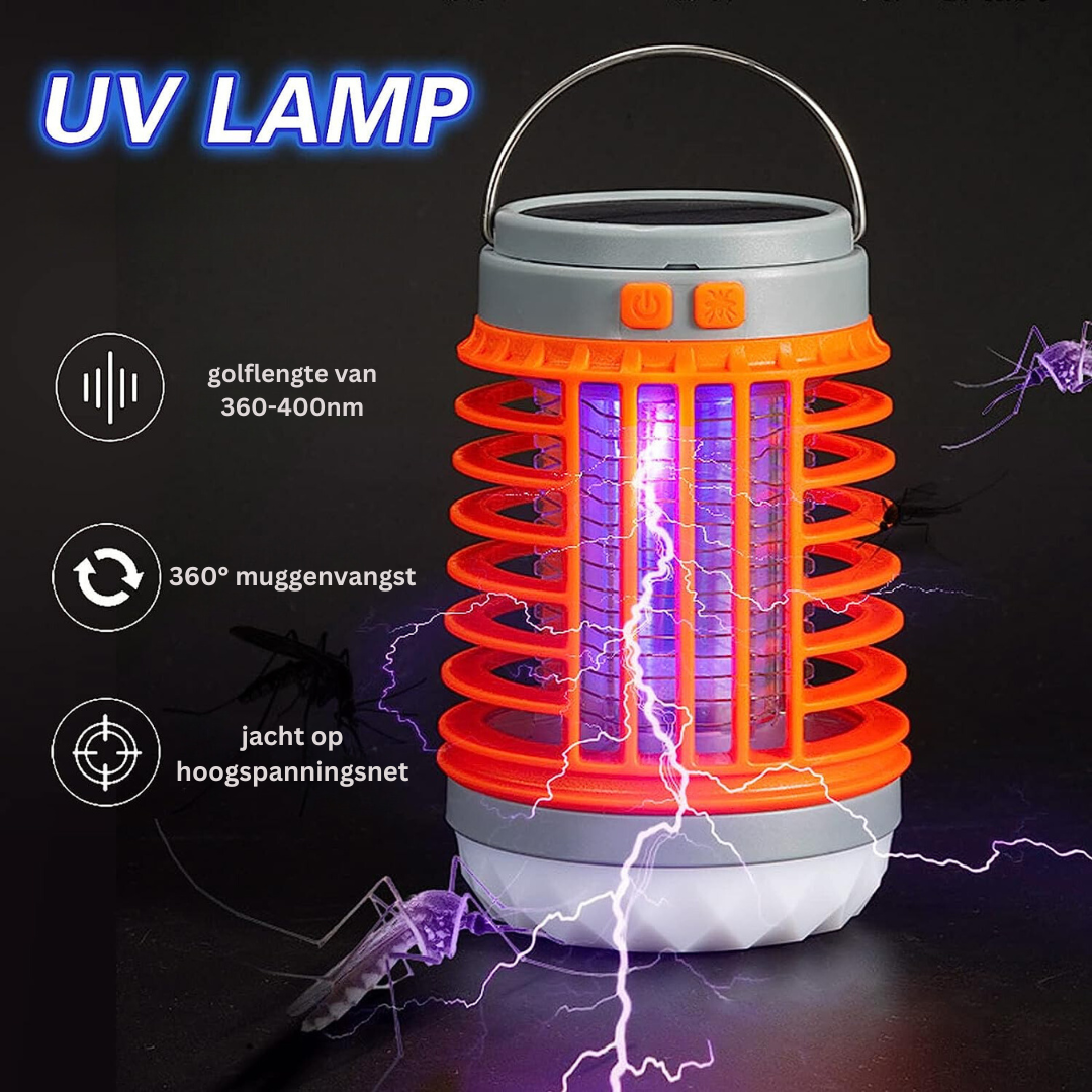 Multi-functioneel Zonne Kamping Muggenlamp