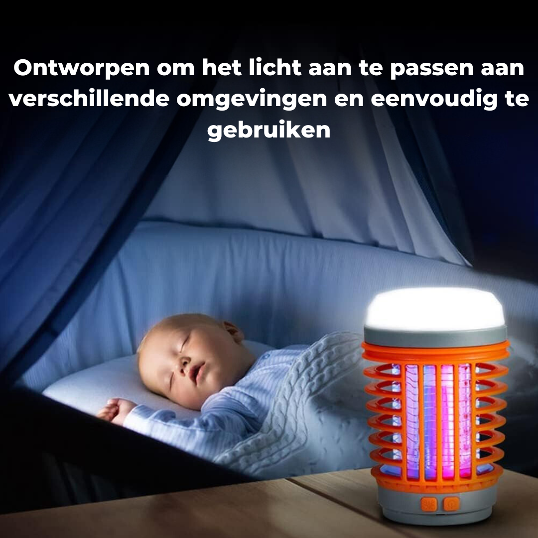 Multi-functioneel Zonne Kamping Muggenlamp